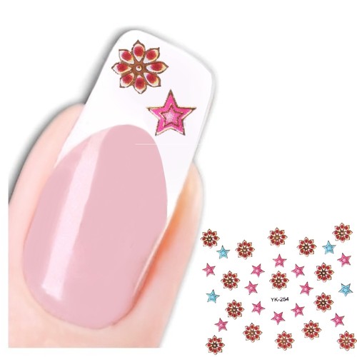 Nagel sticker blume stern - nagel,