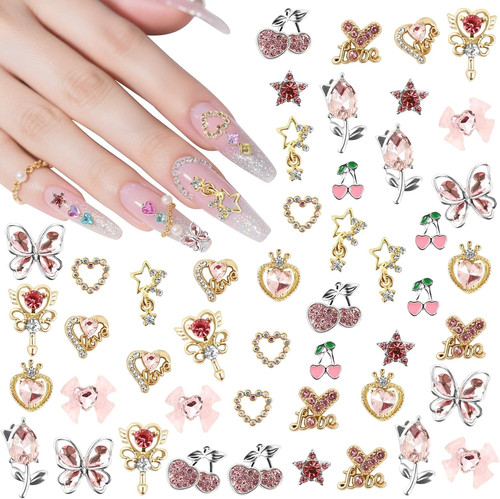 Nagel charms stück herz - nagel-charms,