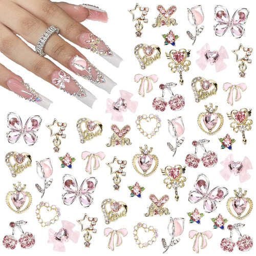 Stück nagel charms - stück, nagel-charms