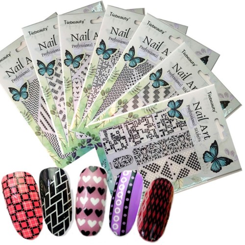 Nagel sticker nail art - 3d,