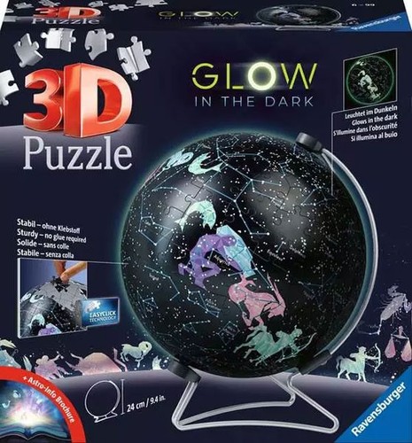 Puzzle sternenglobus mit - 3d,