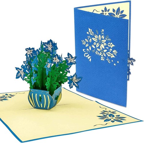 Pop klappkarte blaue - pop, *blaue